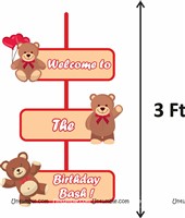 Teddy Entrance Door Dangler