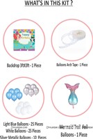 Mermaid Theme Backdrop Arch kit