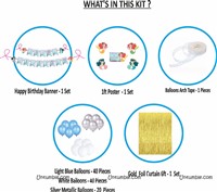 Mermaid Theme Gold Foil Kit 