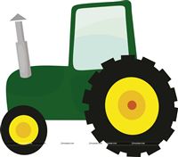 Tractor theme Cutout