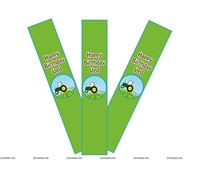 Tractor theme Wrist Bands