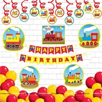 Train Theme Swirls Party Hit