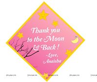 Pink Thank You card