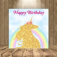 Unicorn Party Backdrop