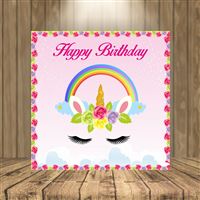 Unicorn Theme Backdrop