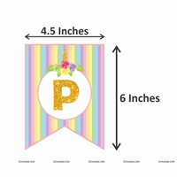 Unicorn Theme Bunting