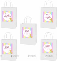 Unicorn Theme Stickered Gift Bags