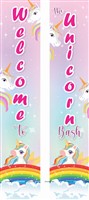 Unicorn Theme  Door Banners (Set of 2)