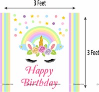 Unicorn Theme Backdrop Arch Kit