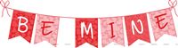 Be Mine Valentine Bunting