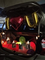 Car Boot Decor for Valentine Surprise Kit ( Pack of 17 pcs)