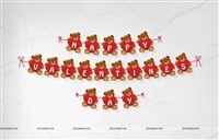 Valentine Day Bunting 