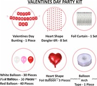 Valentine-Love Party Foil Kit 