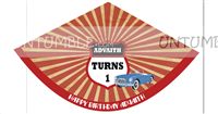 Vintage Car Party Hat (Set of 6)