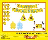 Vir The Robot Boy 999 Party Pack 
