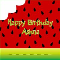 Watermelon Bite Backdrop