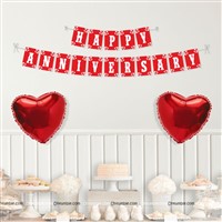 Anniversary Heart Balloon Kit