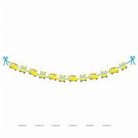 Wheels on bus Banner & Dangler Kit (Pack of 24 pcs)