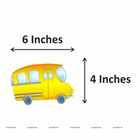 Wheels on bus Banner & Dangler Kit (Pack of 24 pcs)