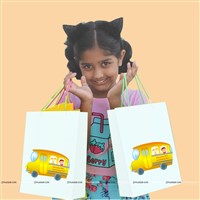 Wheels on a Bus Gift Bags (set of 6 )