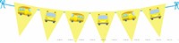 Wheels On a BusTheme Triangle Bunting (10 ft)