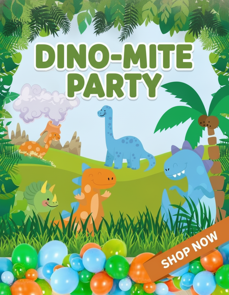Dino Theme Supplies | Dinosaur Party Decorations