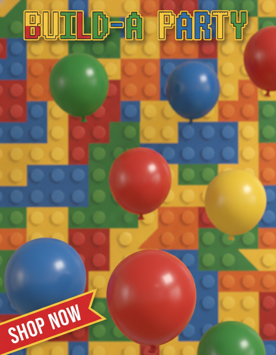 Lego theme party supplies