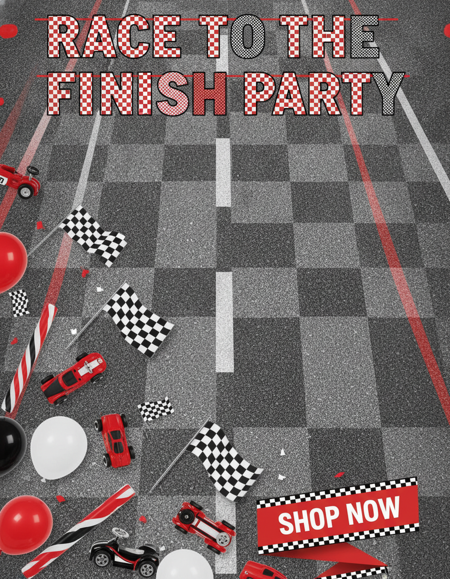 Race Car Theme Party Supplies