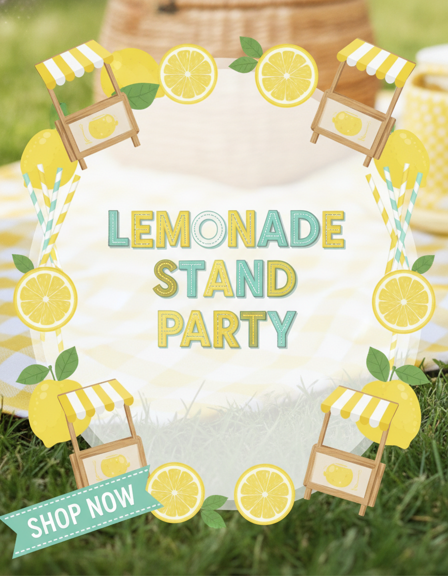 Lemonade Theme Birthday Party