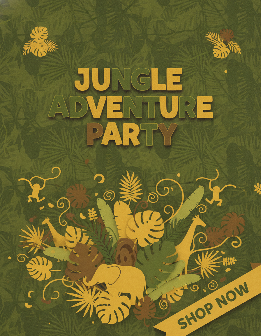 Jungle Book theme birthday party supplies