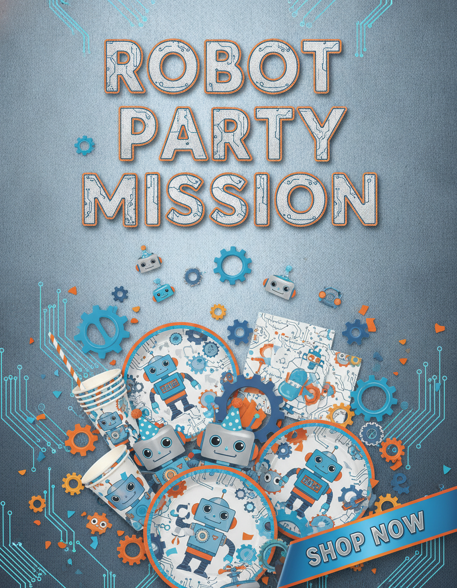 Robot Theme Party Supplies
