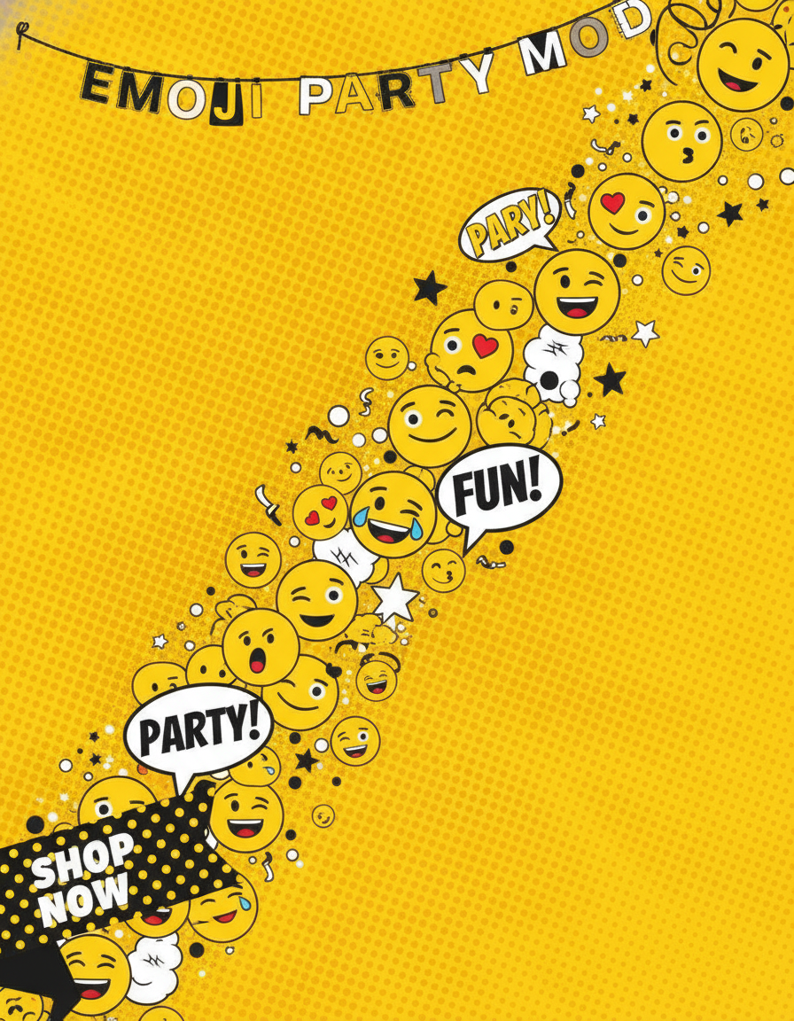 Smiley Emoji Theme Party
