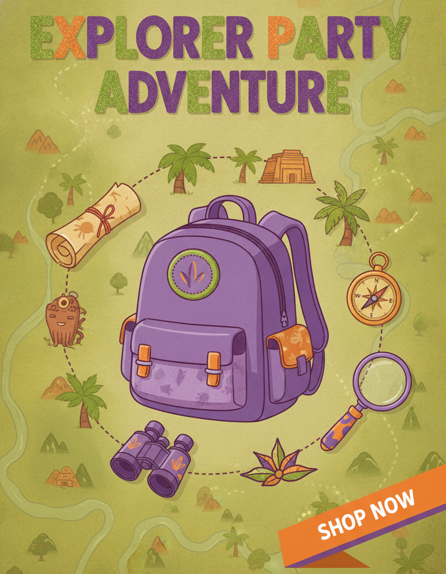 Dora Theme Birthday Party Supplies