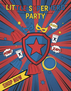 Superhero Theme Birthday