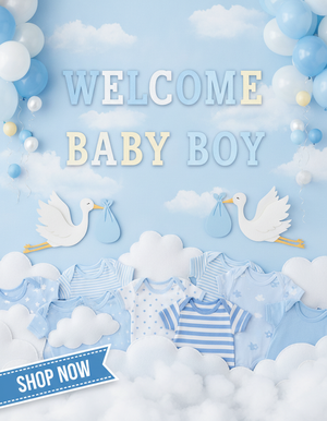 Blue Baby Shower