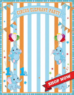 Circus Elephant Birthday