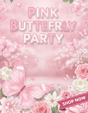 Pink Butterfly Birthday